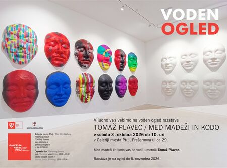 vabilo Tomazˇ Plavec voden ogled web